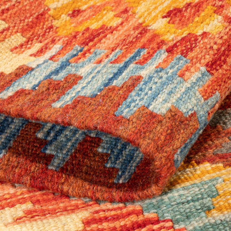 Tappeto Kelim - Splash - 119 x 86 cm - multicolore