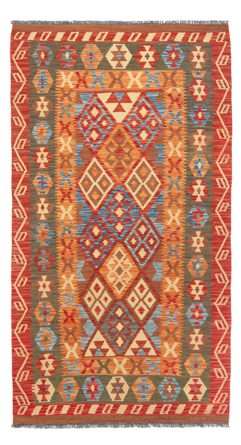 Tappeto corsia Tappeto Kelim - Splash - 206 x 104 cm - multicolore