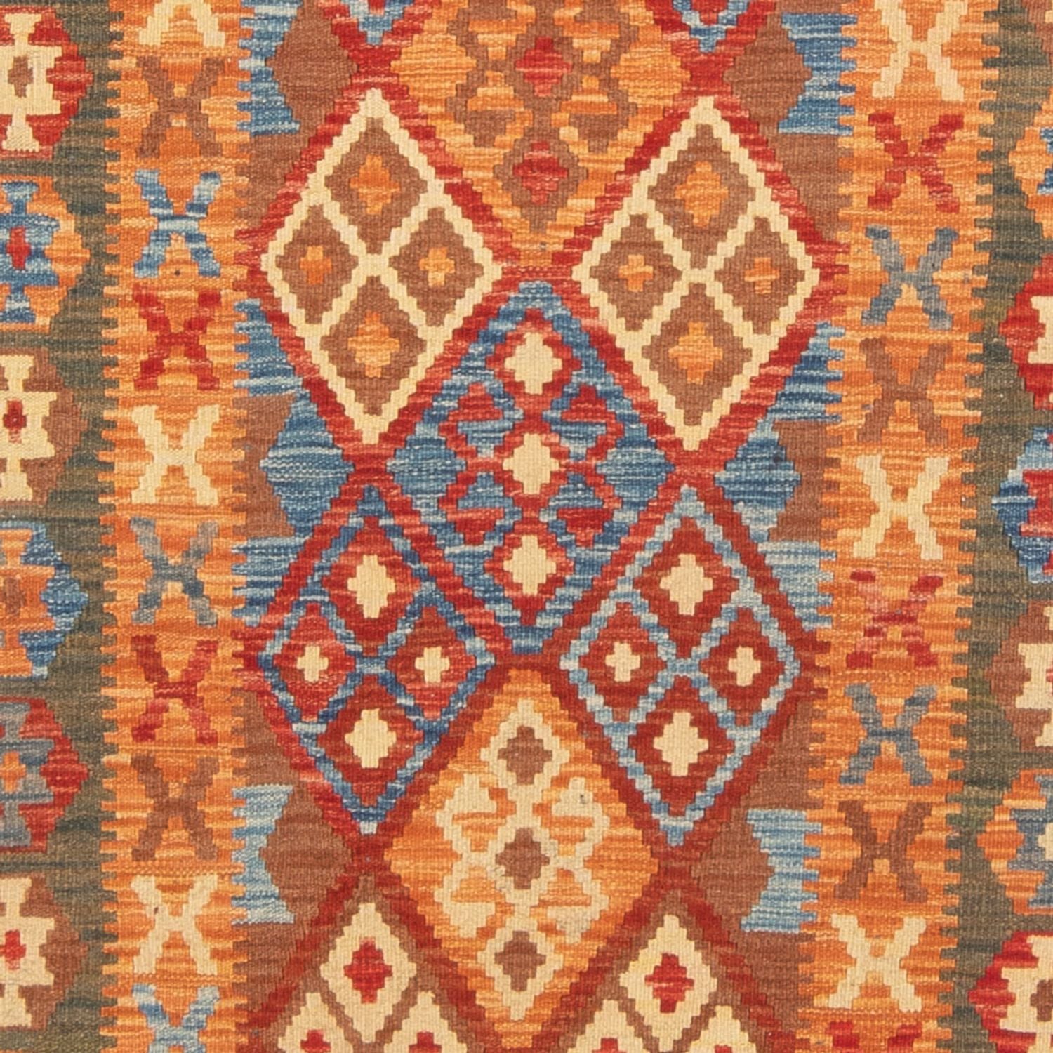 Tappeto corsia Tappeto Kelim - Splash - 206 x 104 cm - multicolore