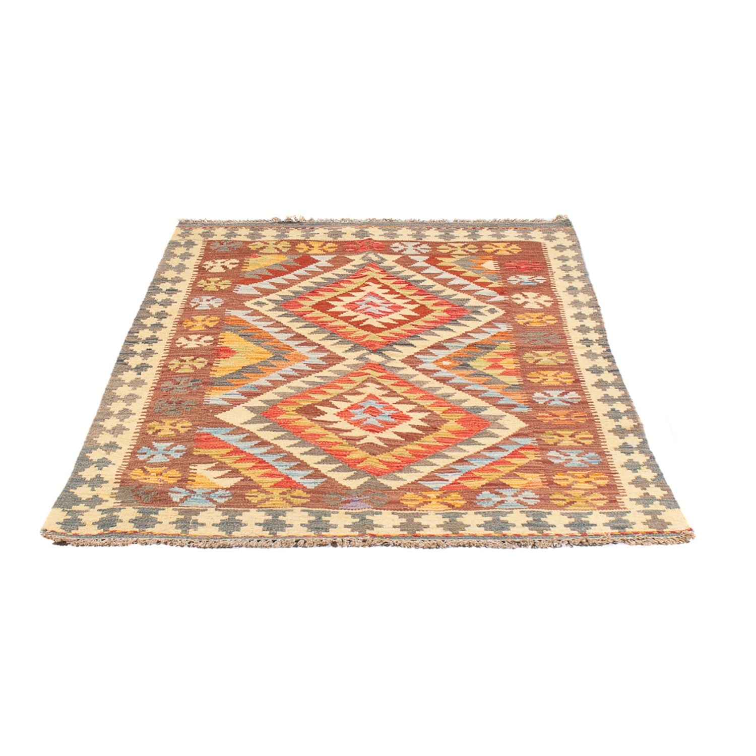 Tappeto Kelim - Splash - 152 x 100 cm - multicolore