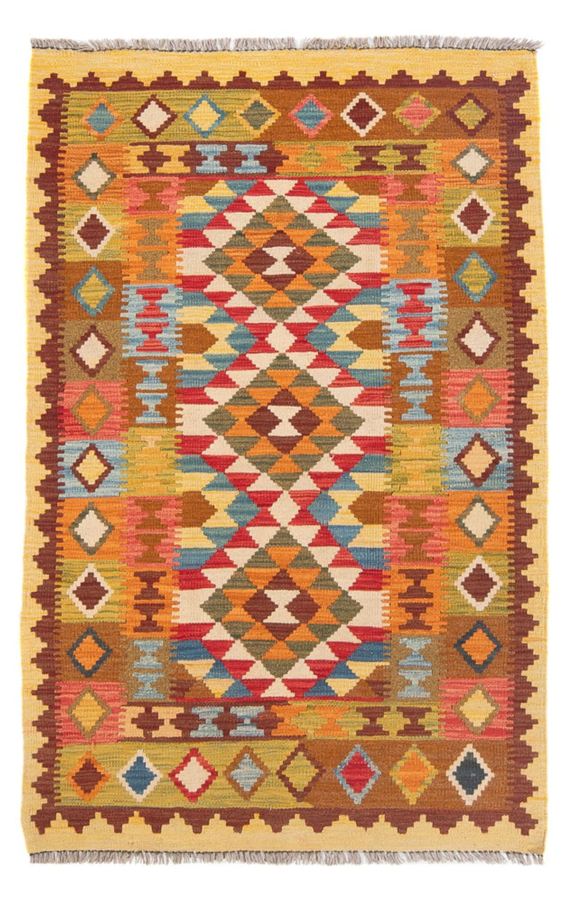 Tappeto Kelim - Splash - 162 x 101 cm - multicolore