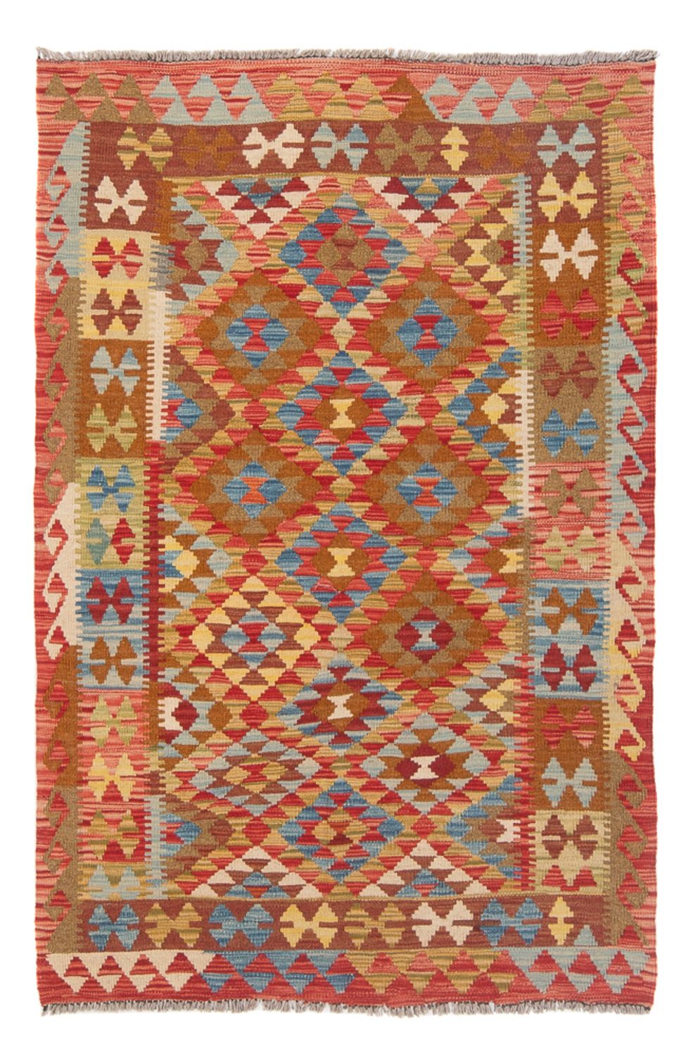 Tappeto Kelim - Splash - 149 x 98 cm - multicolore