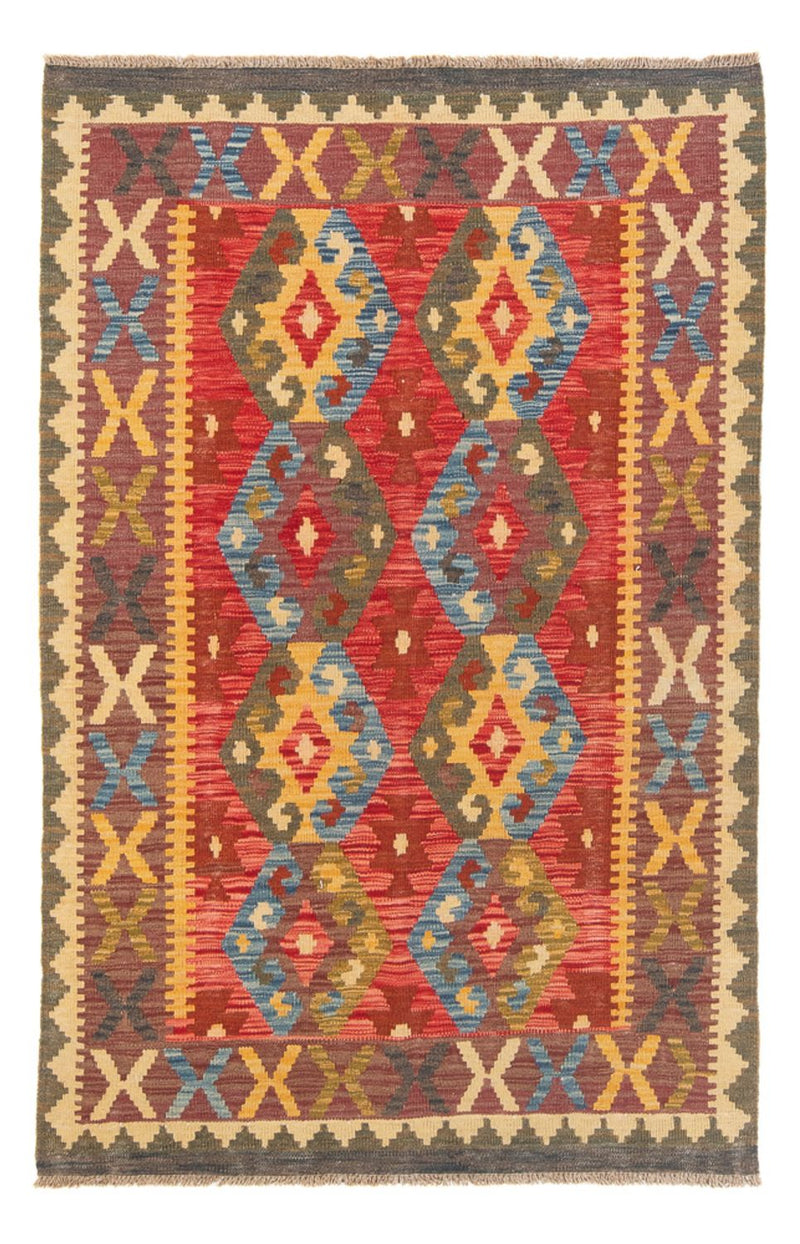 Tappeto Kelim - Splash - 152 x 100 cm - multicolore