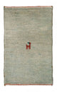 Gabbeh persiano Tappeto 60x40cm - Perserteppich Wollteppich