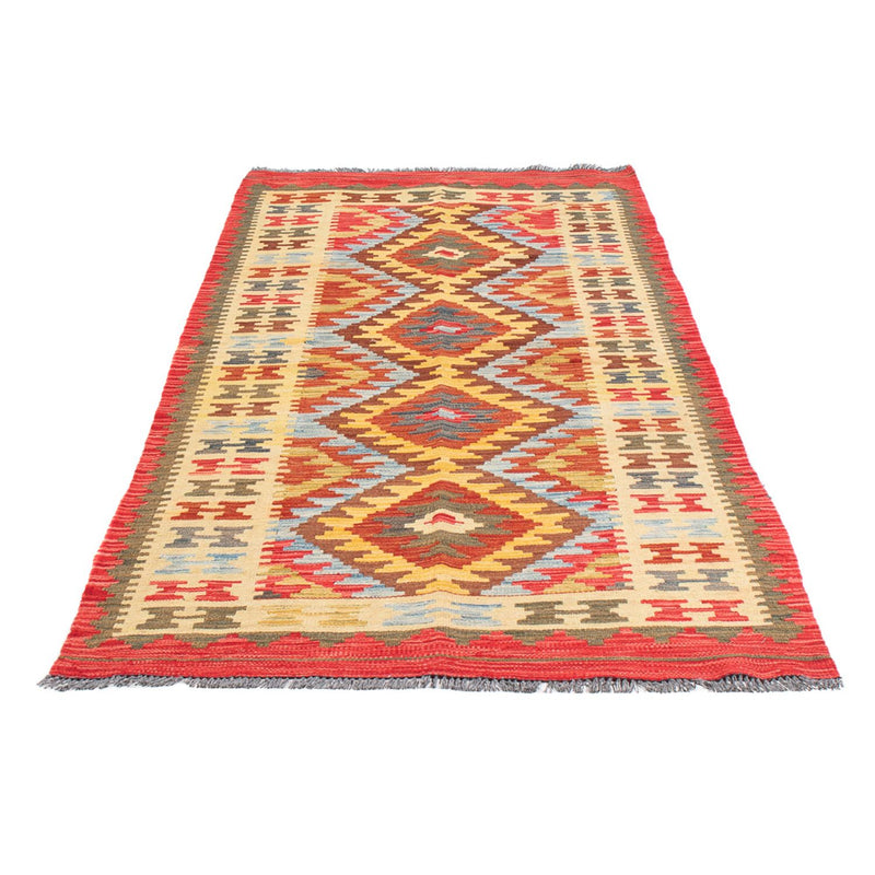 Tappeto corsia Tappeto Kelim - Splash - 201 x 94 cm - multicolore