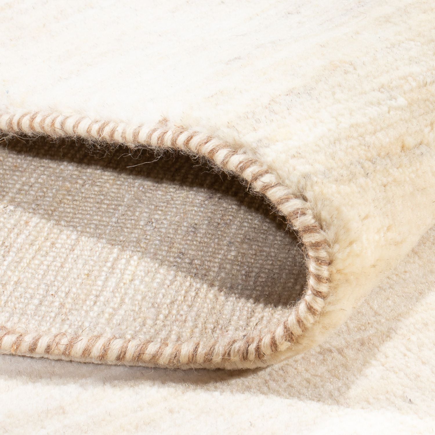 Tappeto Gabbeh - Persero - 243 x 174 cm - bianco