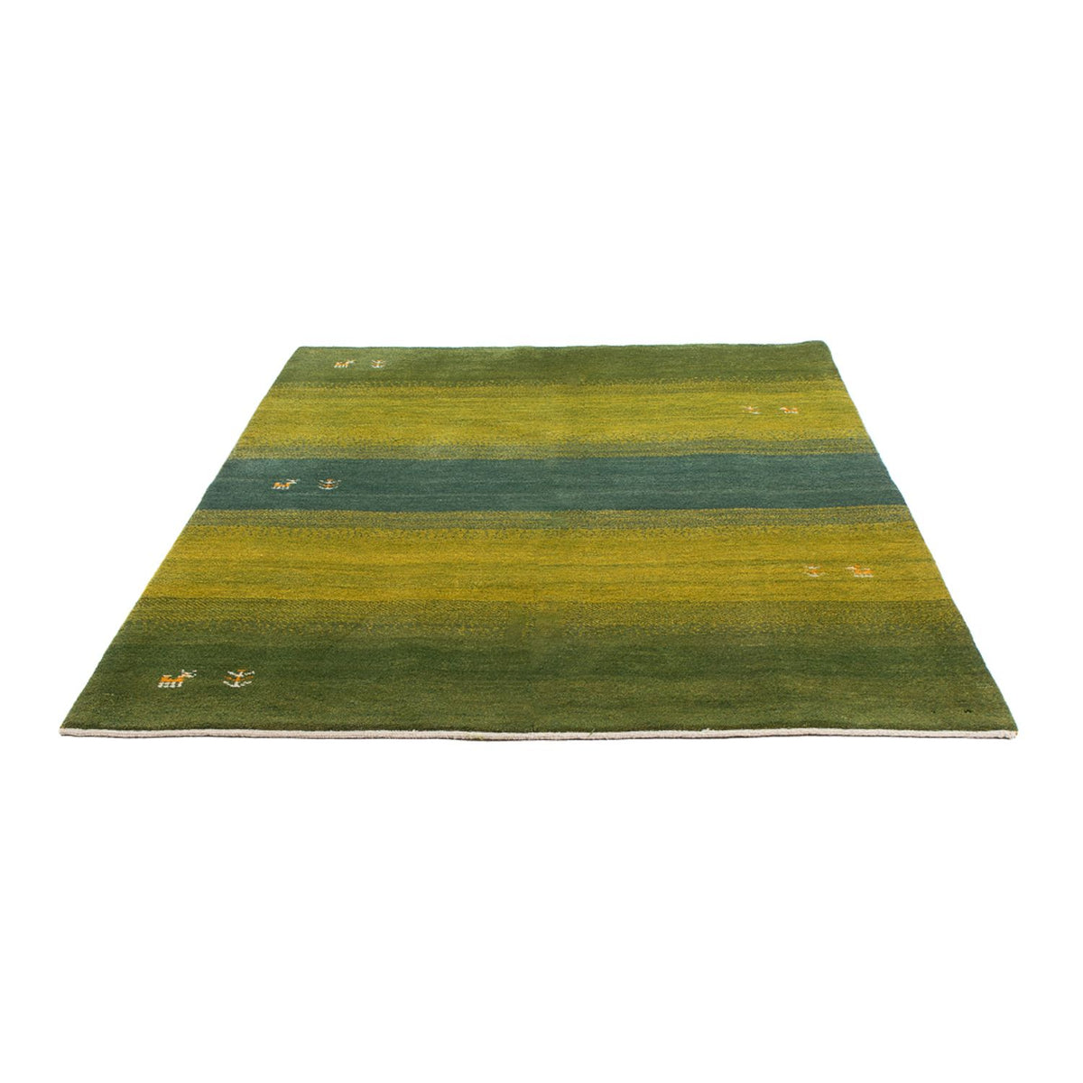 Tappeto Gabbeh - Persero - 201 x 148 cm - verde