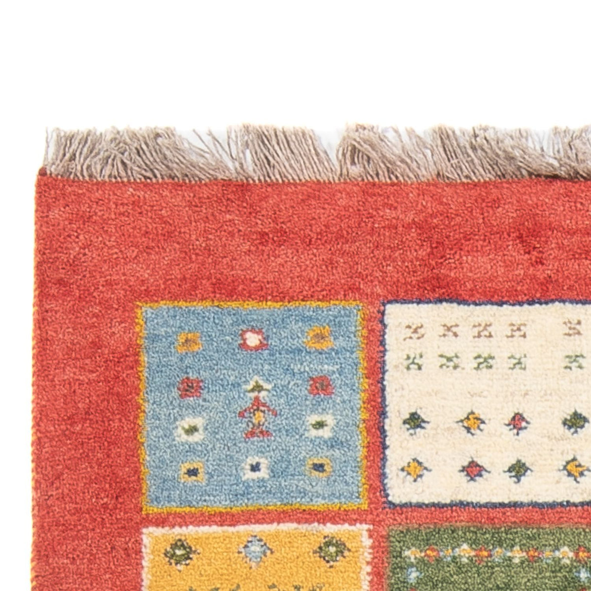 Tappeto corsia Tappeto Gabbeh - Persero - 197 x 88 cm - multicolore