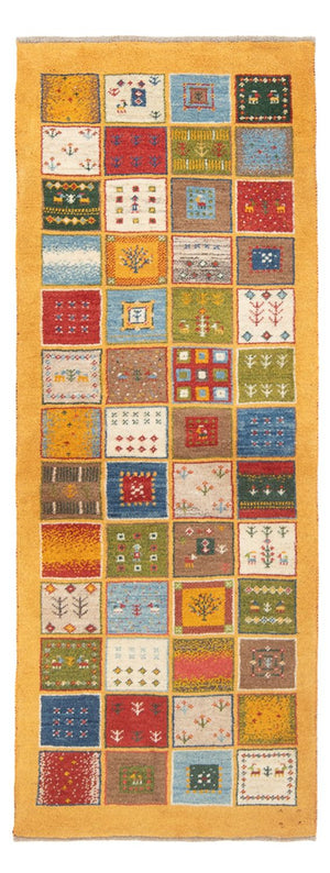 Tappeto corsia Tappeto Gabbeh - Persero - 193 x 80 cm - multicolore