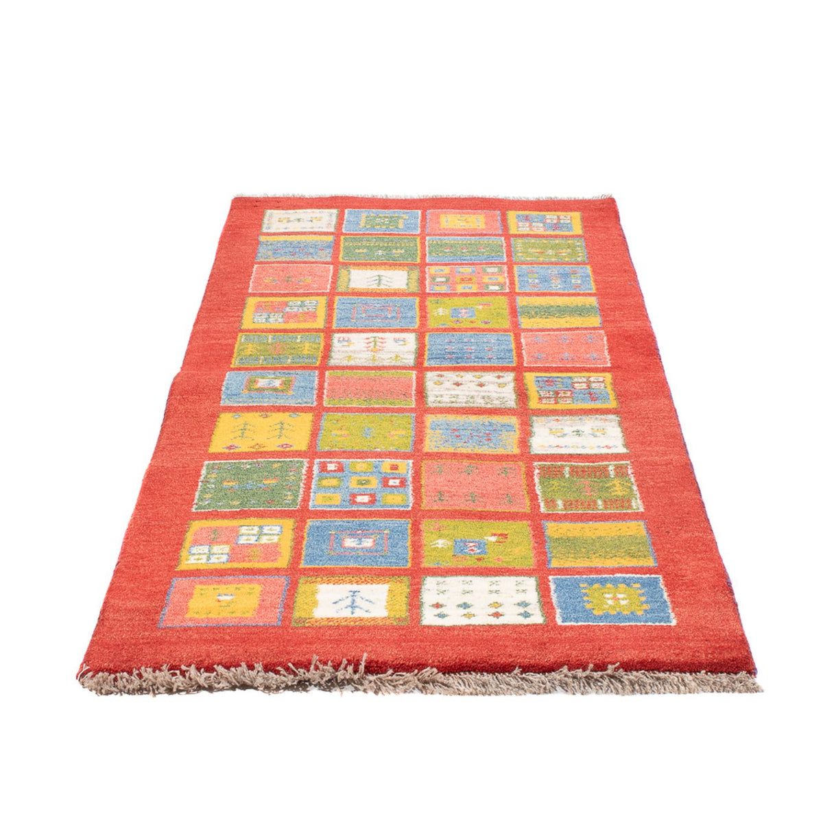 Tappeto corsia Tappeto Gabbeh - Persero - 190 x 82 cm - multicolore