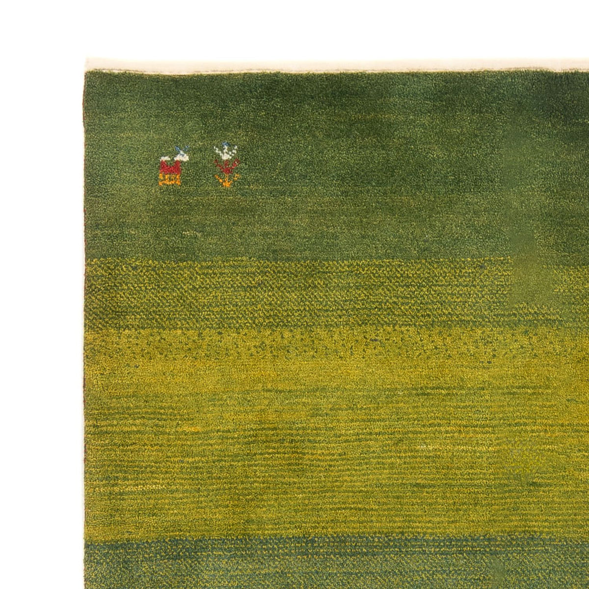 Tappeto Gabbeh - Persero - 204 x 152 cm - verde