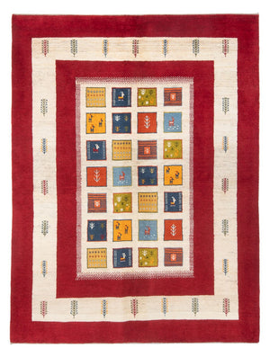 Tappeto Gabbeh - Persero - 204 x 157 cm - multicolore