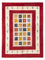 Tappeto Gabbeh - Persero - 204 x 157 cm - multicolore