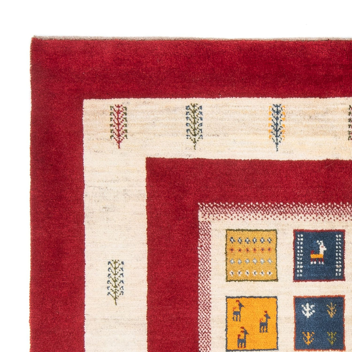 Gabbeh persiano Tappeto 157x204cm - Perserteppich Wollteppich