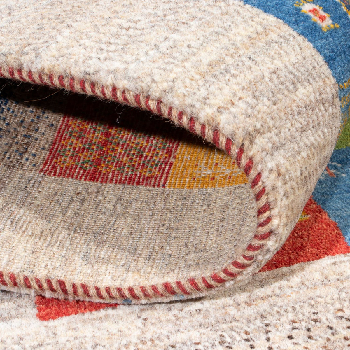 Tappeto Gabbeh - Loribaft Persero - 184 x 124 cm - multicolore