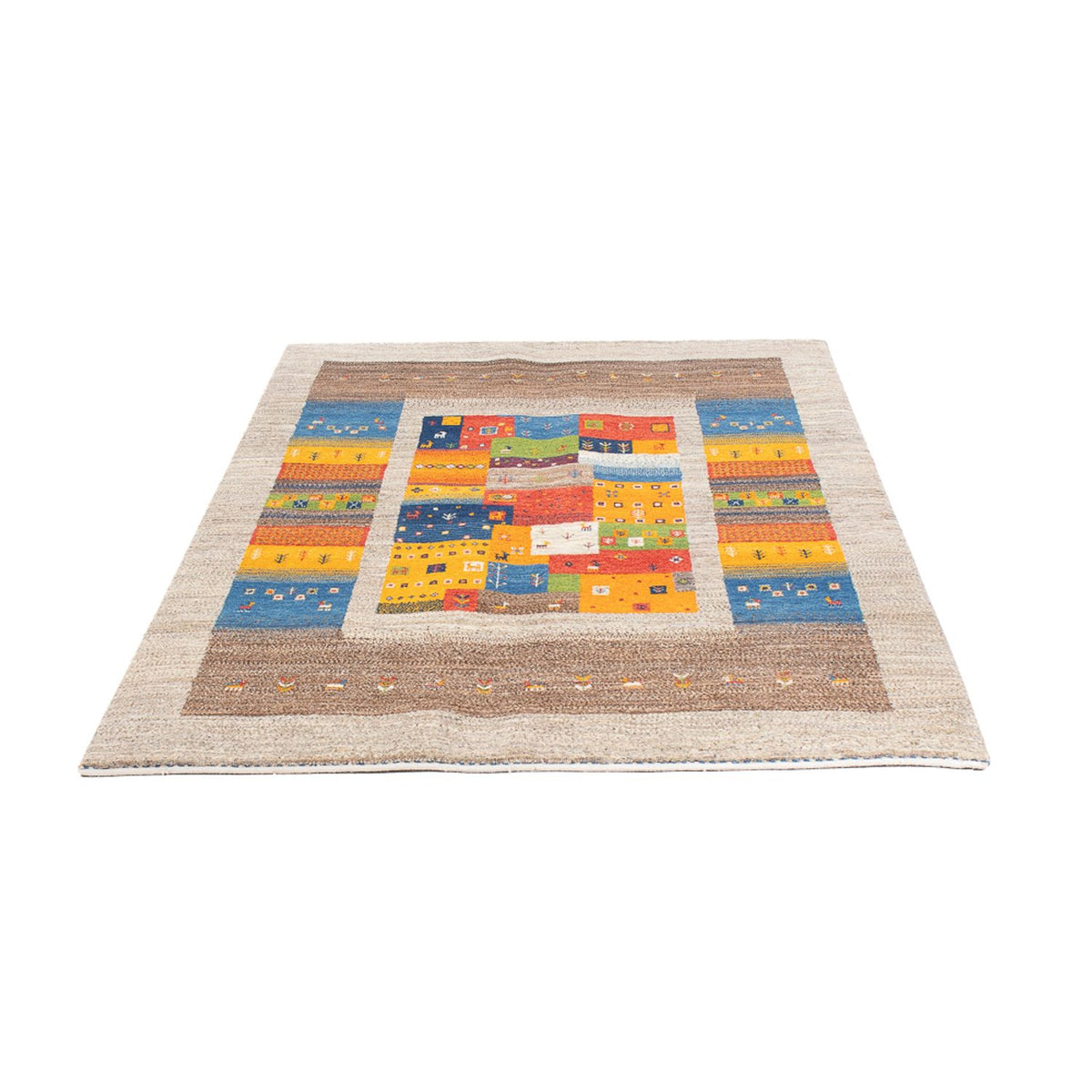 Tappeto Gabbeh - Loribaft Persero - 184 x 124 cm - multicolore