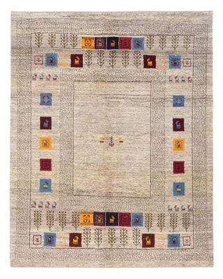 Tappeto Gabbeh - Persero - 196 x 155 cm - multicolore