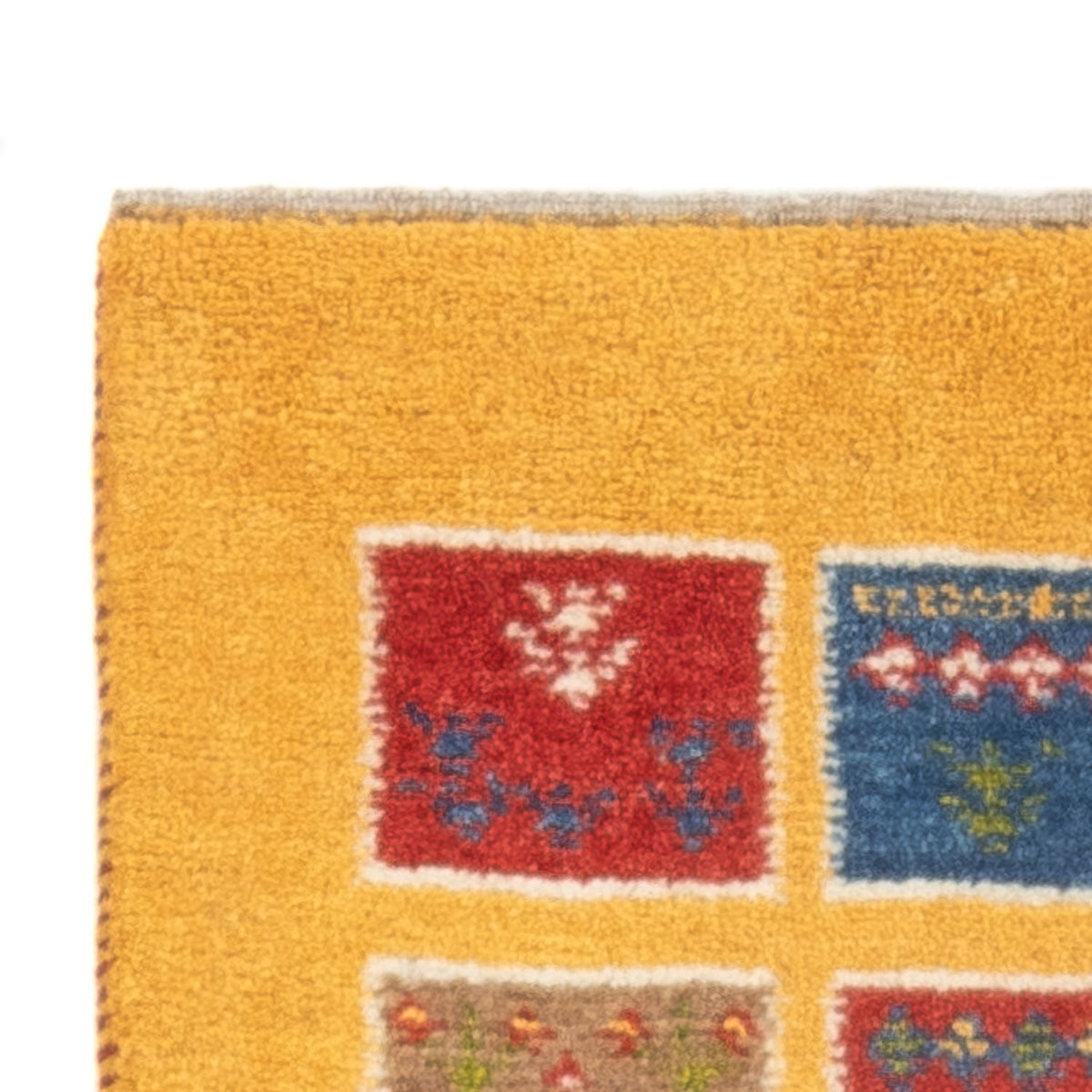 Tappeto corsia Tappeto Gabbeh - Persero - 148 x 54 cm - multicolore