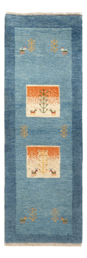 Tappeto corsia Tappeto Gabbeh - Persero - 148 x 50 cm - multicolore