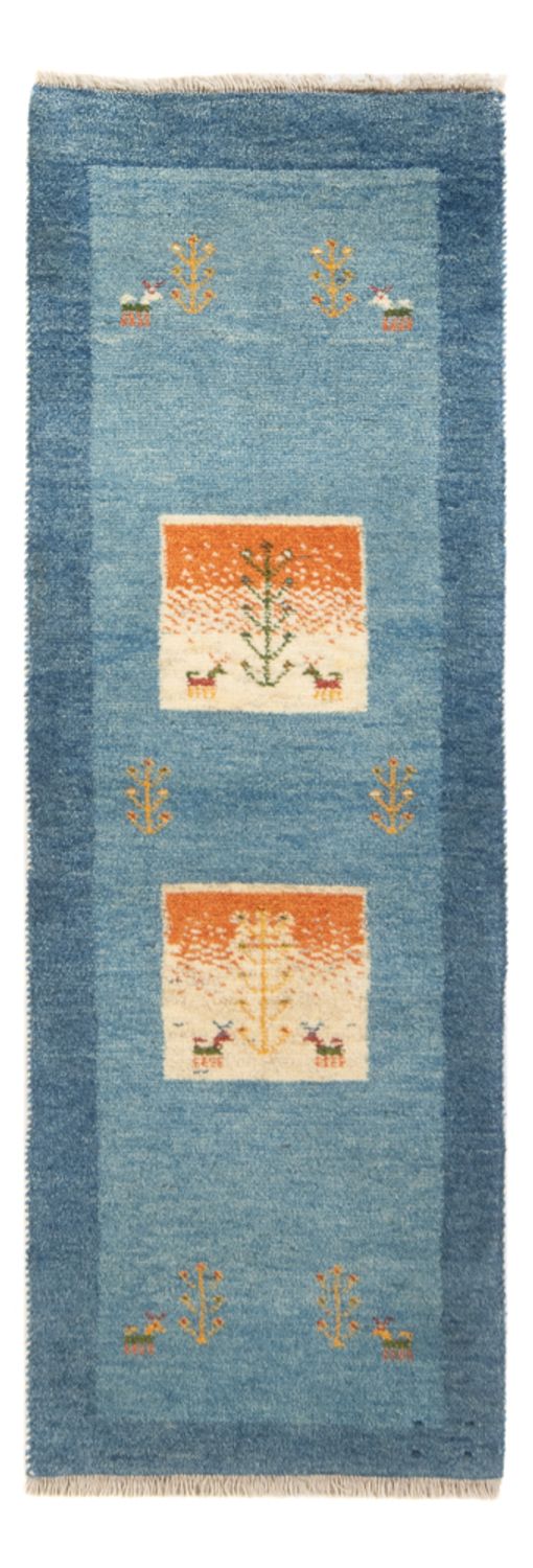 Tappeto corsia Tappeto Gabbeh - Persero - 148 x 50 cm - multicolore