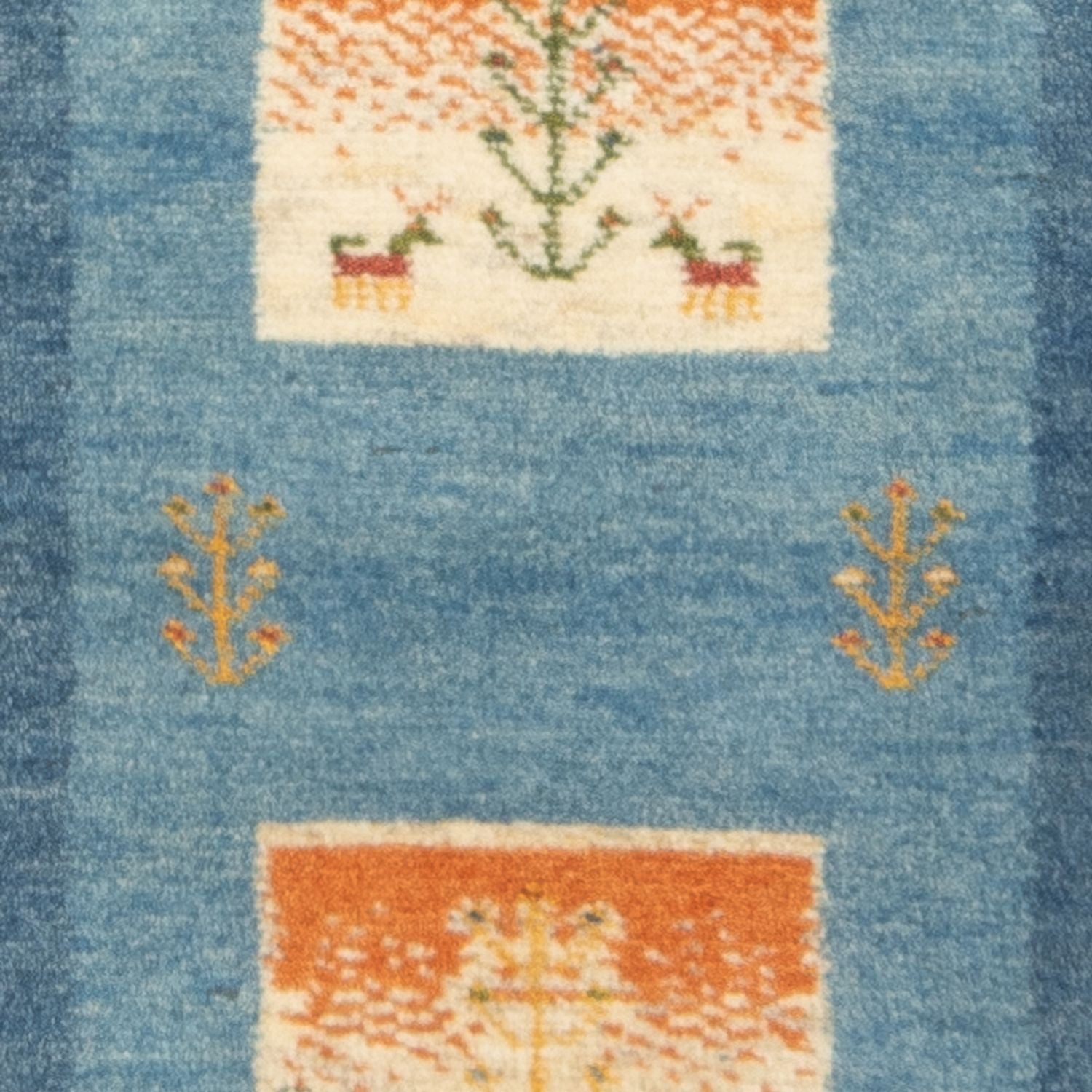 Tappeto corsia Tappeto Gabbeh - Persero - 148 x 50 cm - multicolore