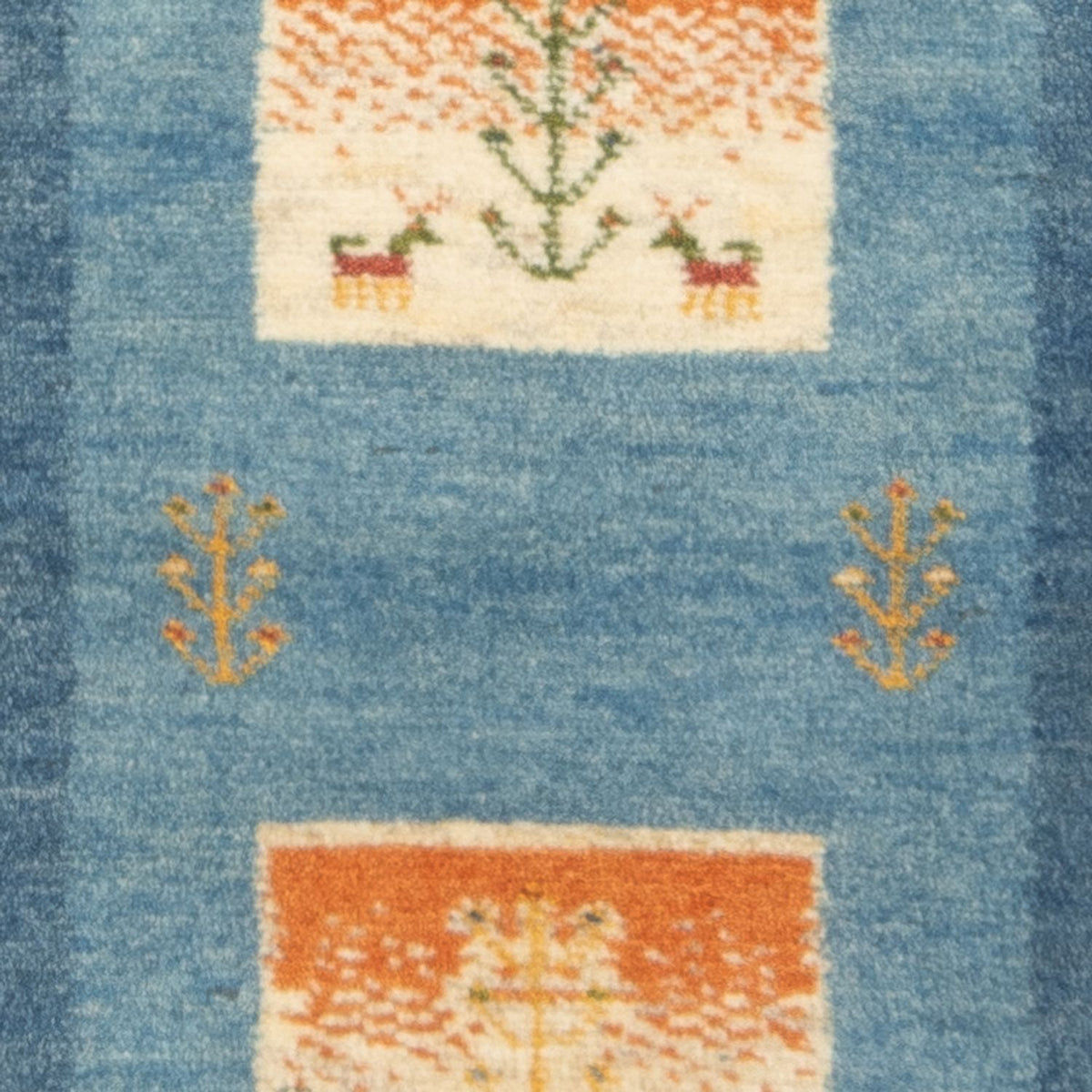 Tappeto corsia Tappeto Gabbeh - Persero - 148 x 50 cm - multicolore