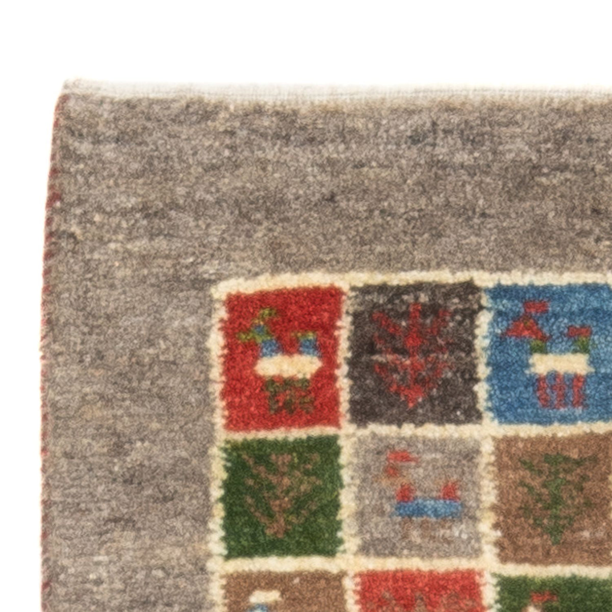 Tappeto corsia Tappeto Gabbeh - Persero - 150 x 51 cm - multicolore