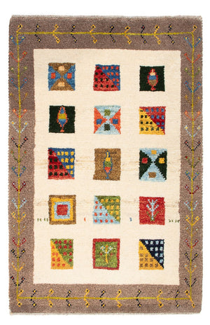 Tappeto Gabbeh - Persero - 87 x 60 cm - multicolore