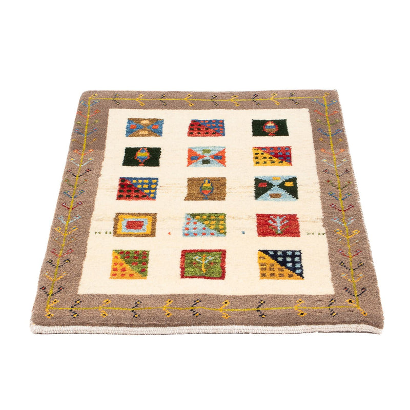 Tappeto Gabbeh - Persero - 87 x 60 cm - multicolore