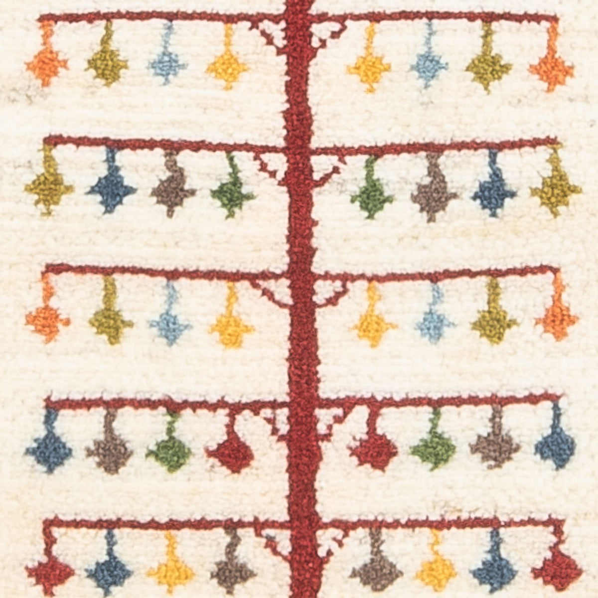 Tappeto Gabbeh - Persero - 90 x 63 cm - multicolore