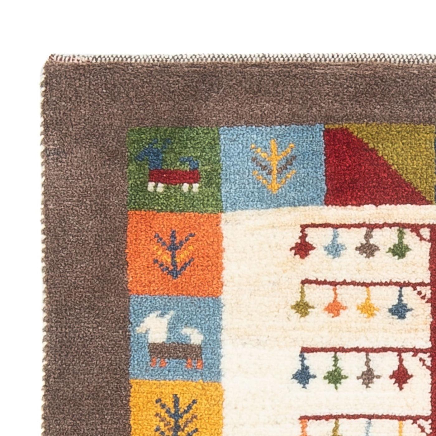 Gabbeh persiano Tappeto 90x63cm - Perserteppich Wollteppich