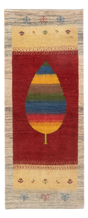 Tappeto corsia Tappeto Gabbeh - Persero - 190 x 77 cm - multicolore