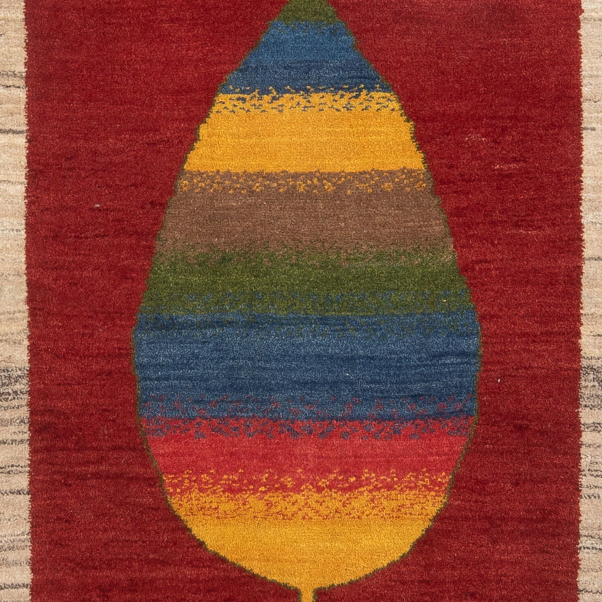 Tappeto corsia Tappeto Gabbeh - Persero - 190 x 77 cm - multicolore