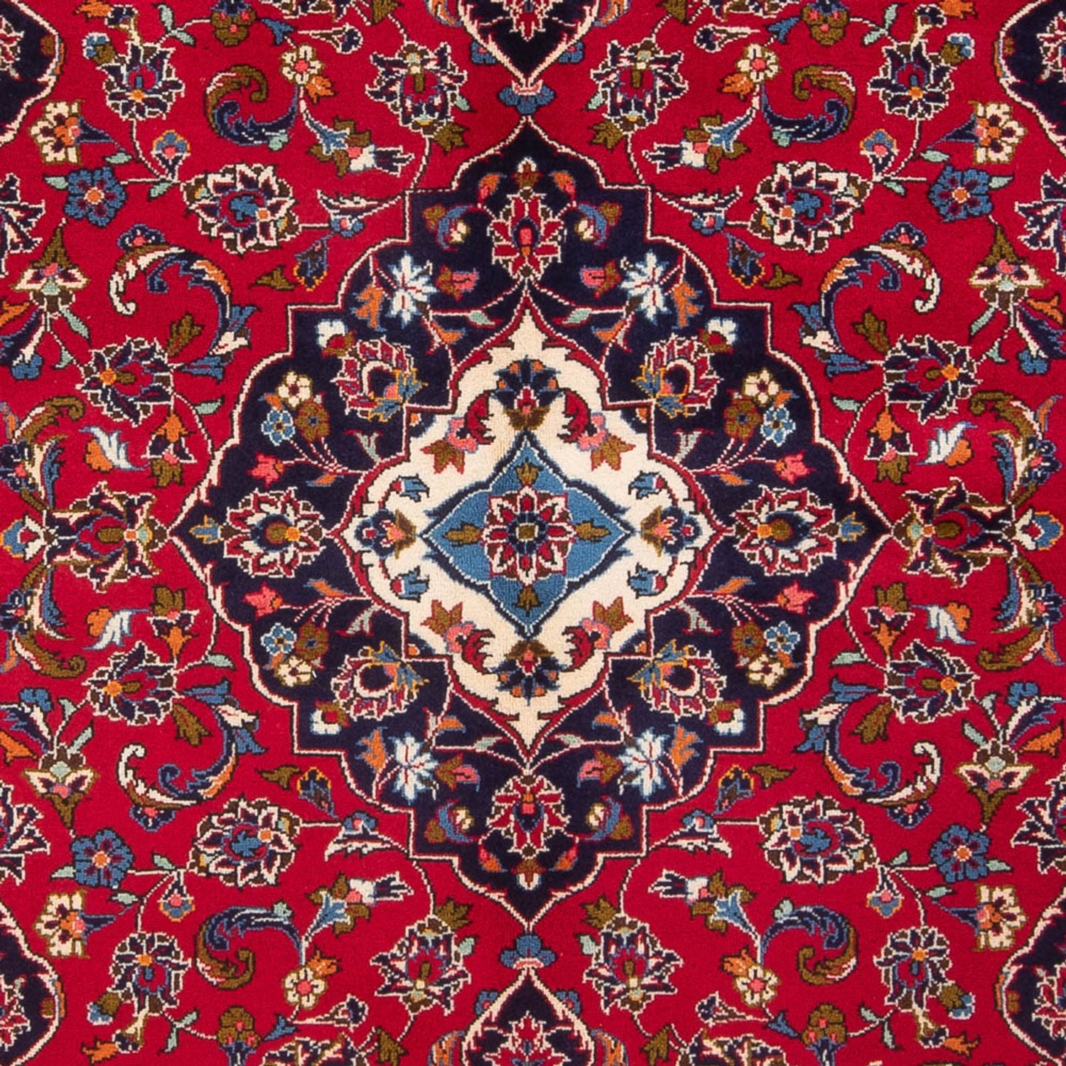 Tappeto Persero - Keshan - 250 x 152 cm - rosso