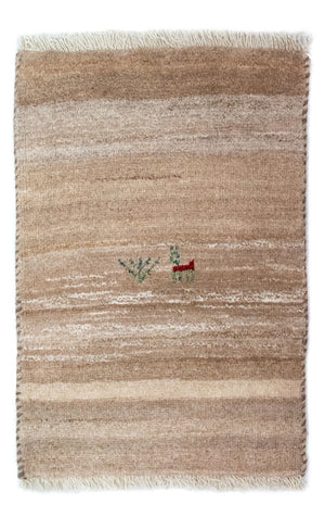 Tappeto Gabbeh - Persero - 60 x 40 cm - marrone