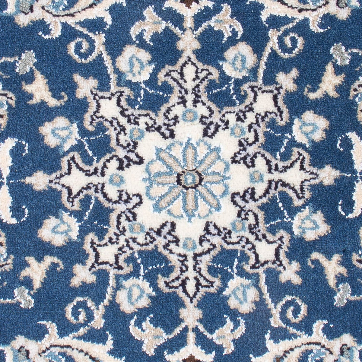 Tappeto Persero - Nain - 85 x 58 cm - blu