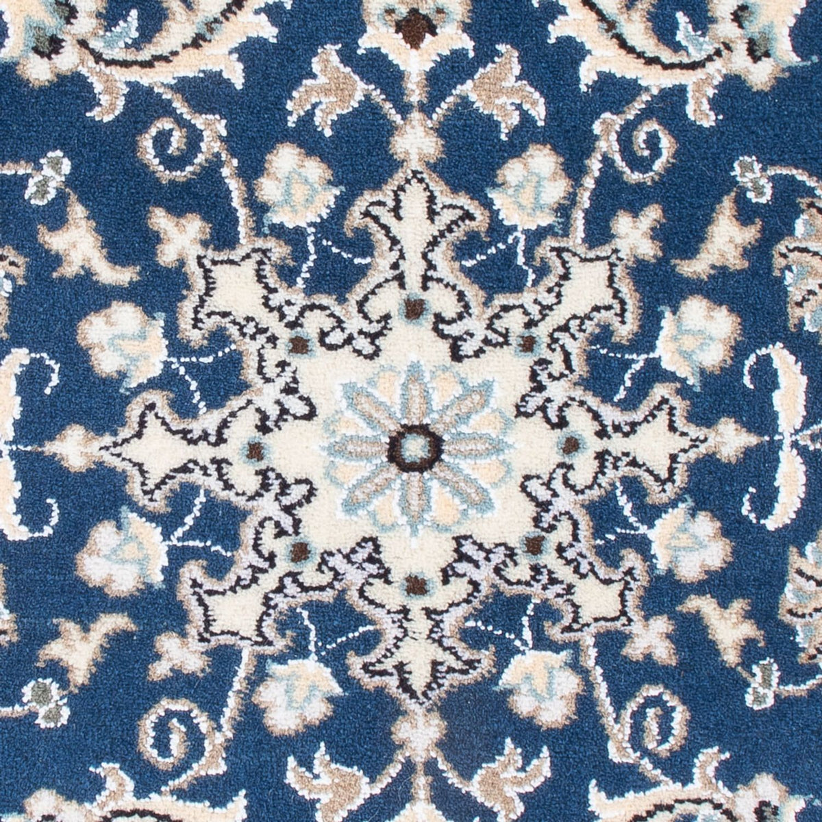 Tappeto Persero - Nain - 88 x 59 cm - blu