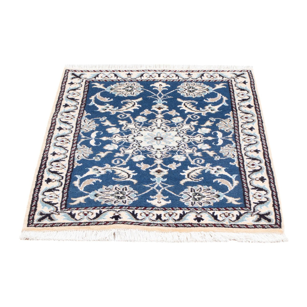 Tappeto Persero - Nain - 88 x 59 cm - blu