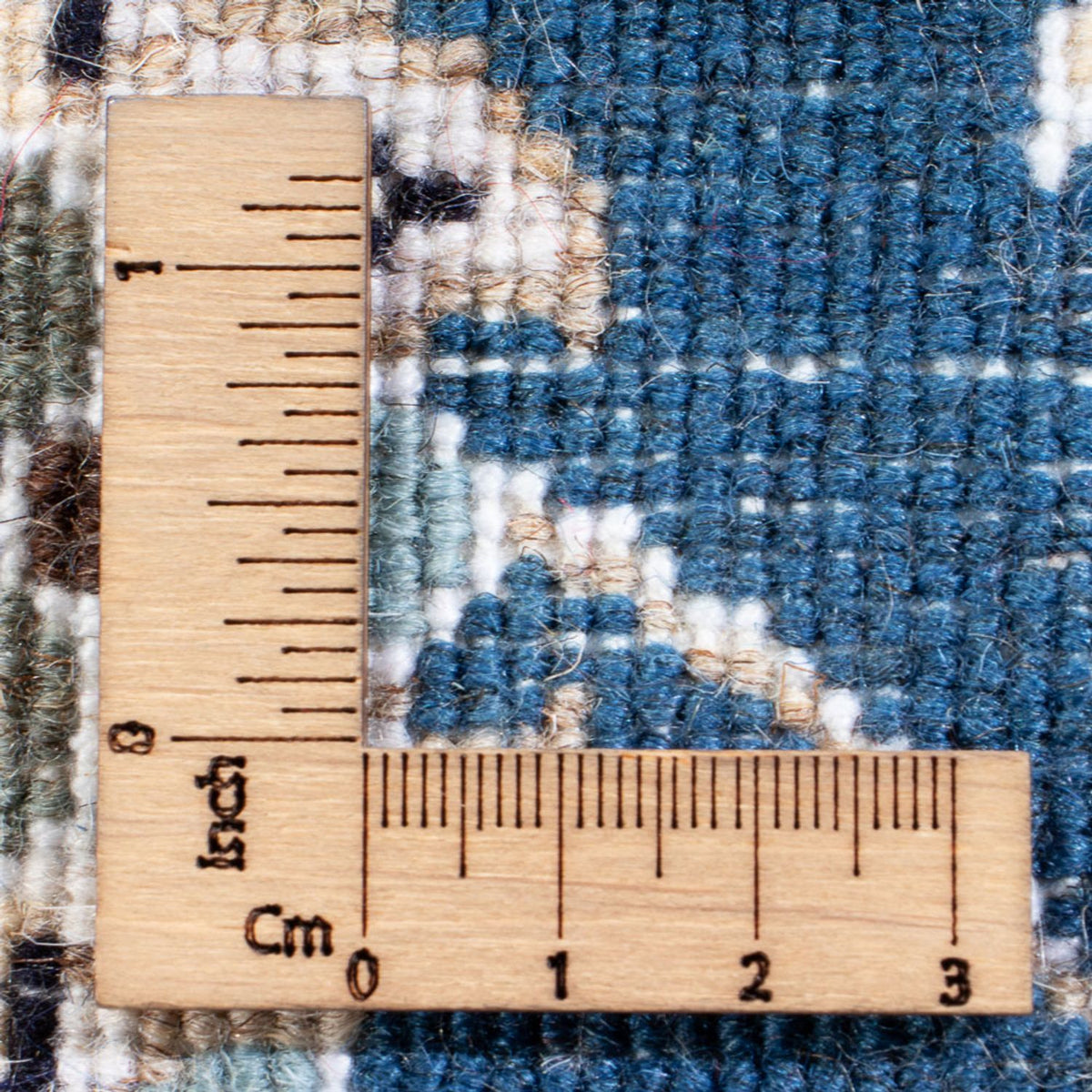 Tappeto Persero - Nain - 88 x 59 cm - blu