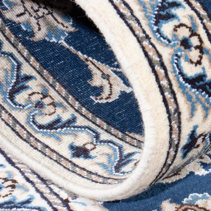 Tappeto corsia Tappeto Persero - Nain - 200 x 79 cm - blu mare