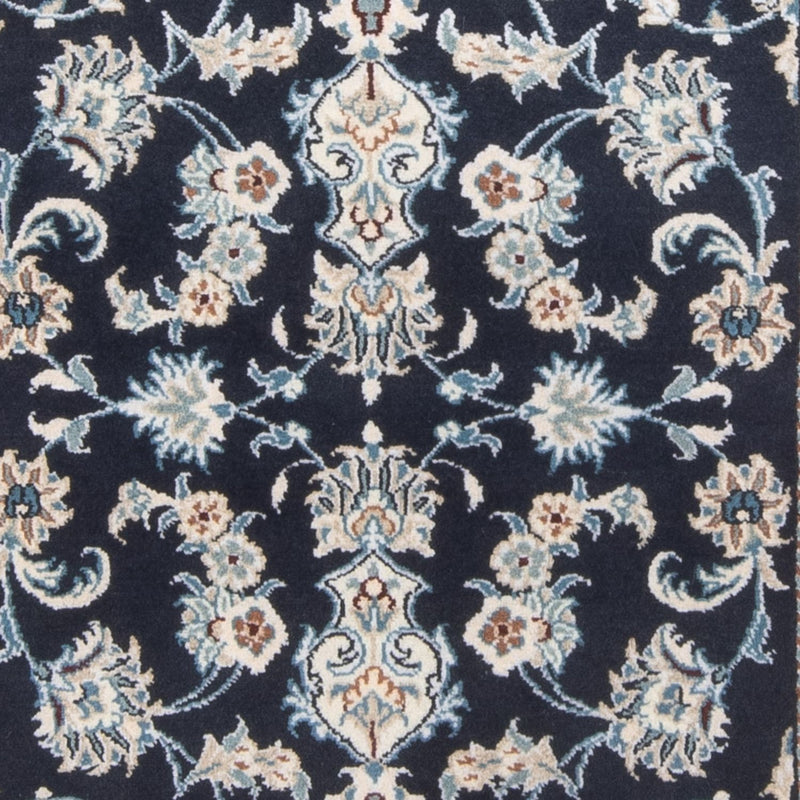 Tappeto corsia Tappeto Persero - Nain - 210 x 79 cm - blu scuro