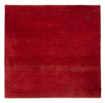Tappeto Gabbeh - Persero quadrato  - 216 x 207 cm - rosso