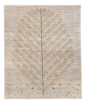 Tappeto Gabbeh - Persero - 200 x 151 cm - beige scuro