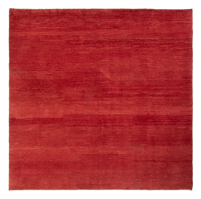 Tappeto Gabbeh - Persero quadrato  - 210 x 210 cm - rosso