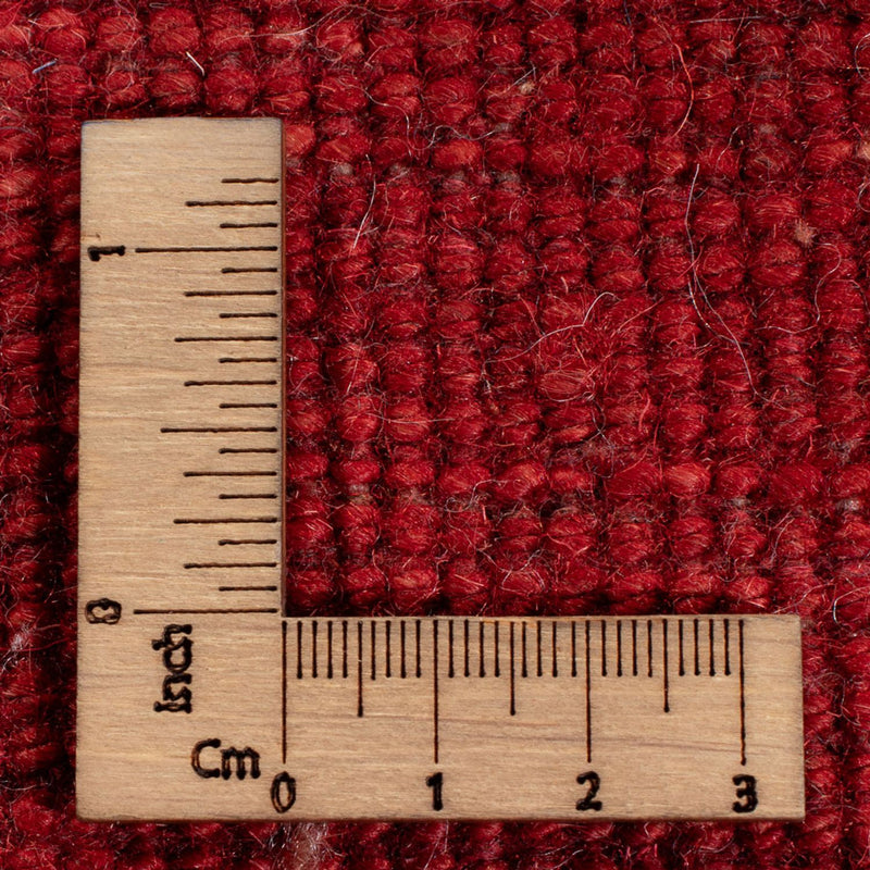 Tappeto Gabbeh - Persero quadrato  - 210 x 210 cm - rosso