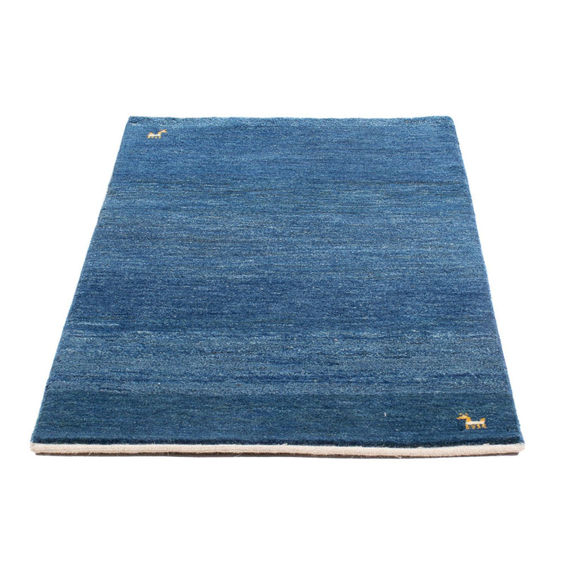 Tappeto Gabbeh - Persero - 140 x 72 cm - blu mare