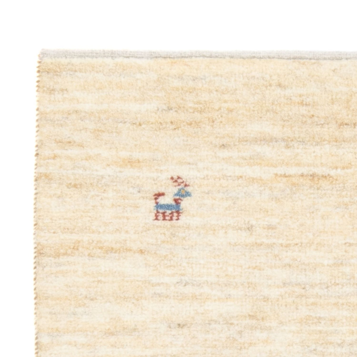 Tappeto Gabbeh - Persero - 139 x 71 cm - beige chiaro