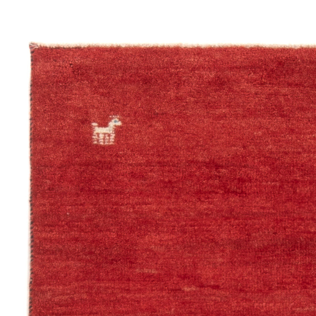 Tappeto Gabbeh - Persero - 139 x 73 cm - rosso