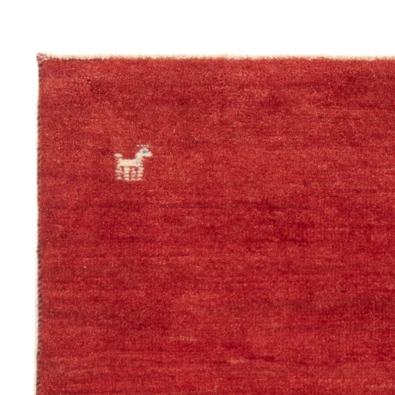 Tappeto Gabbeh - Persero - 139 x 73 cm - rosso
