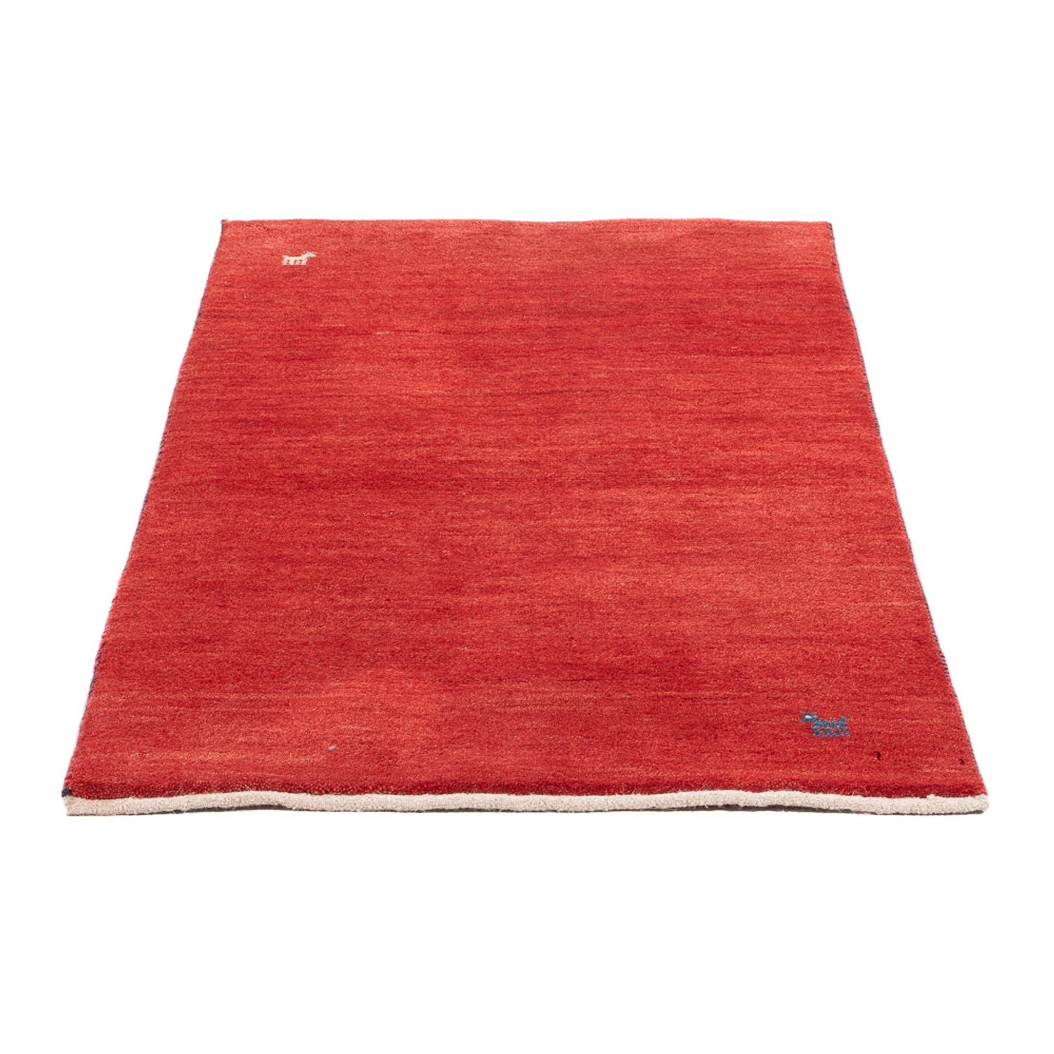 Tappeto Gabbeh - Persero - 139 x 73 cm - rosso